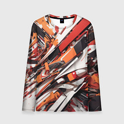 Мужской лонгслив Абстракционная иллюстрация