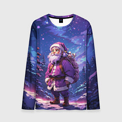 Мужской лонгслив Cartoon Santa