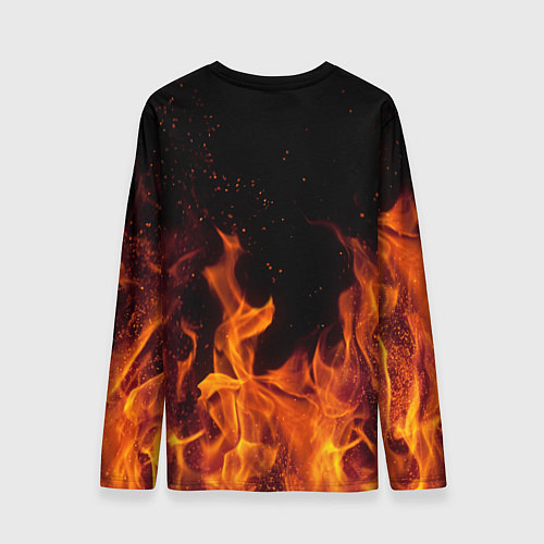 Мужской лонгслив Слава роду / 3D-принт – фото 2