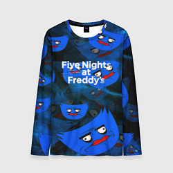 Лонгслив мужской Huggy Wuggy x Five Nights at Freddys, цвет: 3D-принт