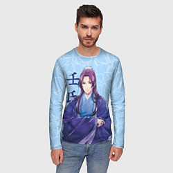 Лонгслив мужской Джинши Монолог фармацевта, цвет: 3D-принт — фото 2