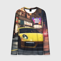 Мужской лонгслив GTA 6 porshe