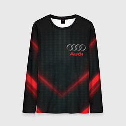Лонгслив мужской Audi stripes neon, цвет: 3D-принт