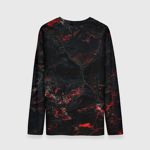 Мужской лонгслив Мы не просим прощения мы просим уважения / 3D-принт – фото 2