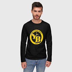 Лонгслив мужской Young Boys футбольный клуб, цвет: 3D-принт — фото 2