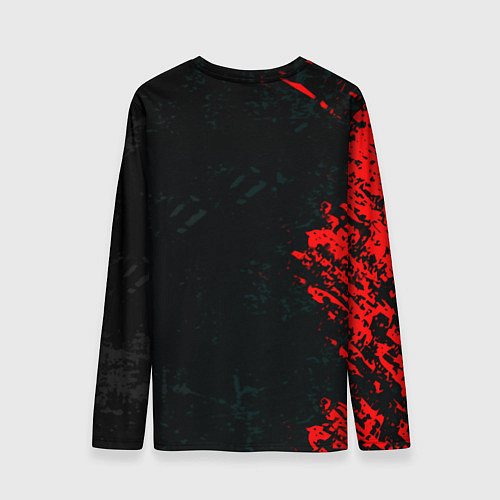 Мужской лонгслив 7 Days to Die краски текстура / 3D-принт – фото 2