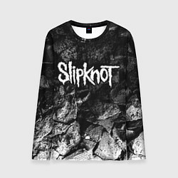 Лонгслив мужской Slipknot black graphite, цвет: 3D-принт
