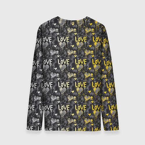 Мужской лонгслив Барт с шариком / 3D-принт – фото 2