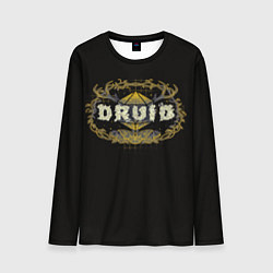Лонгслив мужской Druid - DnD, цвет: 3D-принт