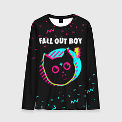 Мужской лонгслив Fall Out Boy - rock star cat