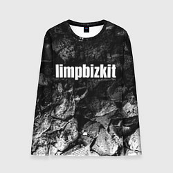 Лонгслив мужской Limp Bizkit black graphite, цвет: 3D-принт