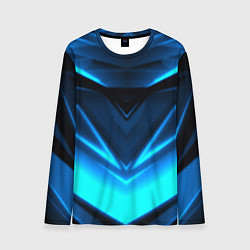 Мужской лонгслив Geometry stripes неон