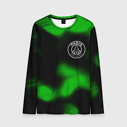 Лонгслив мужской PSG sport halftone, цвет: 3D-принт