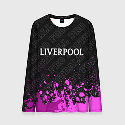 Лонгслив мужской Liverpool pro football посередине, цвет: 3D-принт