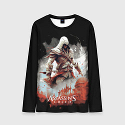 Лонгслив мужской Assassins creed город из частиц, цвет: 3D-принт
