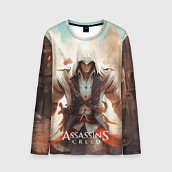 Мужской лонгслив Assassins creed большой город