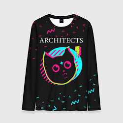 Лонгслив мужской Architects - rock star cat, цвет: 3D-принт