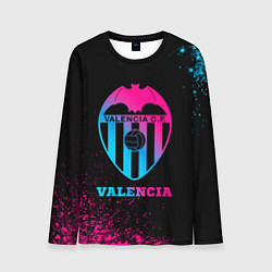 Мужской лонгслив Valencia - neon gradient