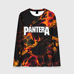 Мужской лонгслив Pantera red lava