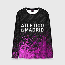 Лонгслив мужской Atletico Madrid pro football посередине, цвет: 3D-принт