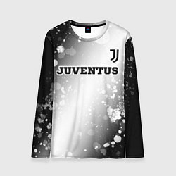 Мужской лонгслив Juventus sport на светлом фоне посередине