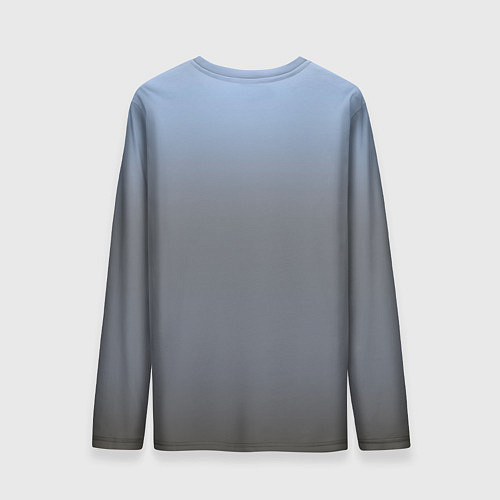 Мужской лонгслив Выдра смотрит из воды / 3D-принт – фото 2