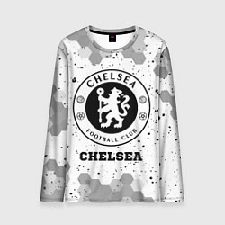 Мужской лонгслив Chelsea sport на светлом фоне