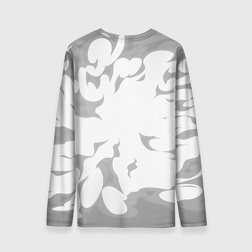 Мужской лонгслив Nazareth рок панда на светлом фоне / 3D-принт – фото 2