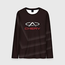 Лонгслив мужской Cherry - logo, цвет: 3D-принт
