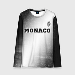 Лонгслив мужской Monaco sport на светлом фоне посередине, цвет: 3D-принт
