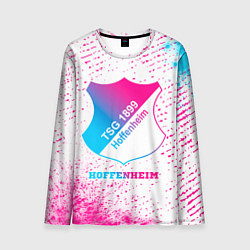 Мужской лонгслив Hoffenheim neon gradient style