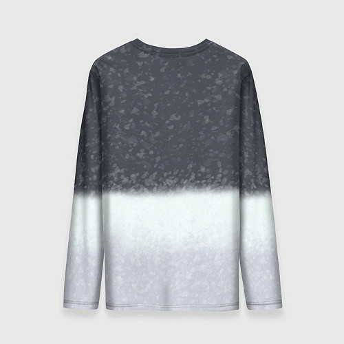 Мужской лонгслив Одинокий волк ауфф / 3D-принт – фото 2