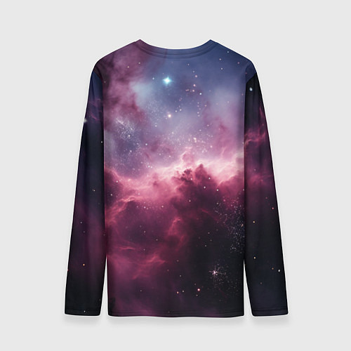 Мужской лонгслив Абстрактный космос фантастика / 3D-принт – фото 2