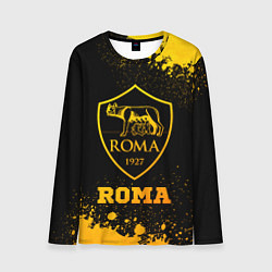 Мужской лонгслив Roma - gold gradient