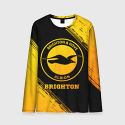 Мужской лонгслив Brighton - gold gradient