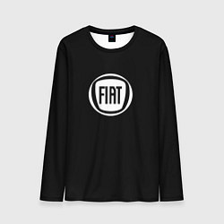 Мужской лонгслив FIAT logo white