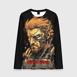 Мужской лонгслив Веном Снейк Metal gear game