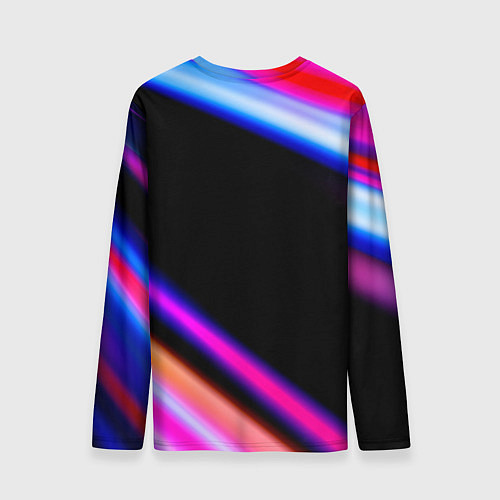 Мужской лонгслив Napoli speed game lights / 3D-принт – фото 2