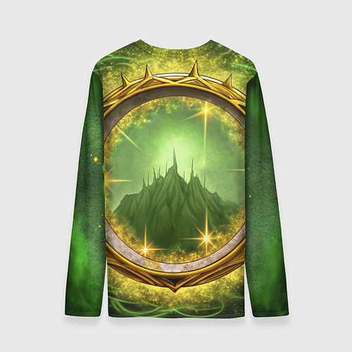 Мужской лонгслив Elden Ring logo / 3D-принт – фото 2