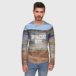 Лонгслив мужской Уральский марс, цвет: 3D-принт — фото 2