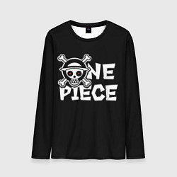 Лонгслив мужской One piece - emblem, цвет: 3D-принт