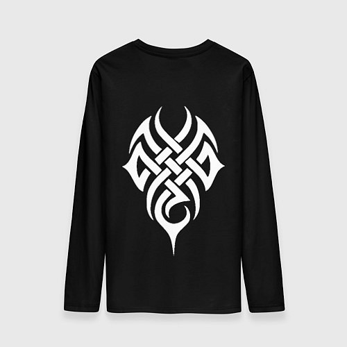 Мужской лонгслив Волк - мы с тобой одной крови / 3D-принт – фото 2