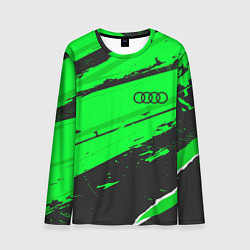 Мужской лонгслив Audi sport green