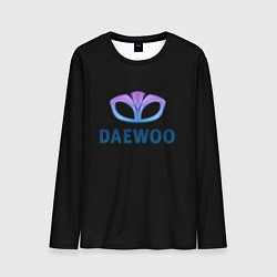 Мужской лонгслив Daewoo logo neon