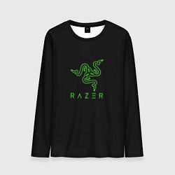 Мужской лонгслив Razer logo brend