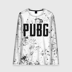 Мужской лонгслив PUBG dirty ice