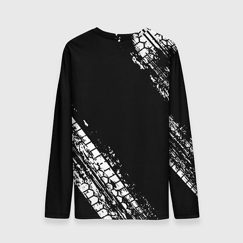 Мужской лонгслив BMW : автомобильные текстуры шин / 3D-принт – фото 2