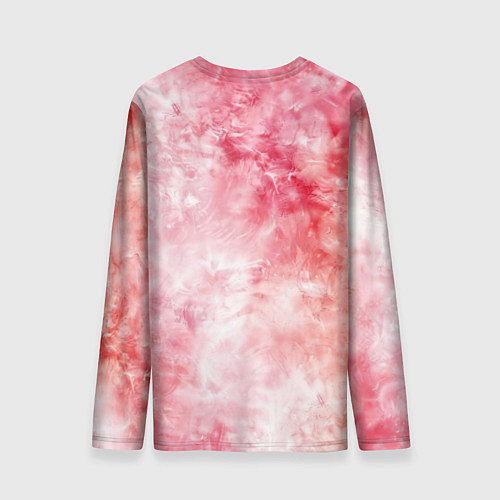 Мужской лонгслив Нежный тай-дай - воздушная абстракция / 3D-принт – фото 2