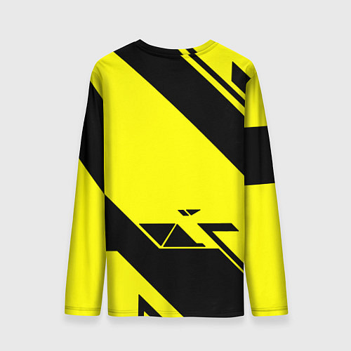 Мужской лонгслив Half life geometry / 3D-принт – фото 2