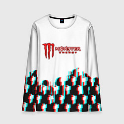 Лонгслив мужской Billie Eilish x Monster energy, цвет: 3D-принт